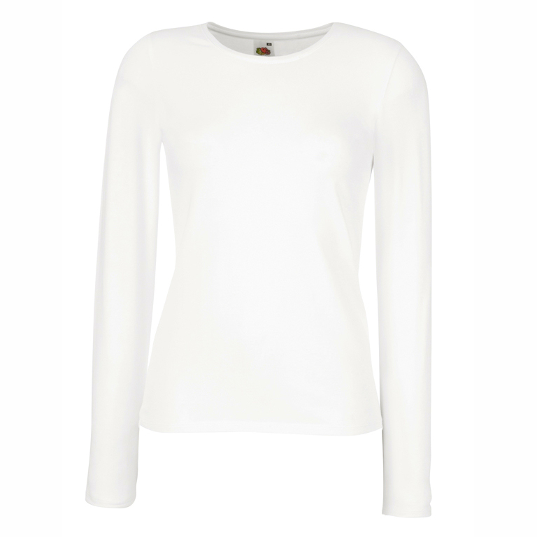 61384-LADY-FIT LONG SLEEVE CREW NECK T